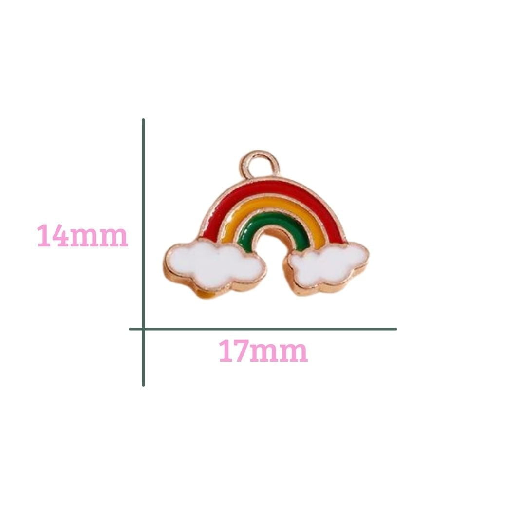 Dije Arcoiris 14x17mm Bisucrea