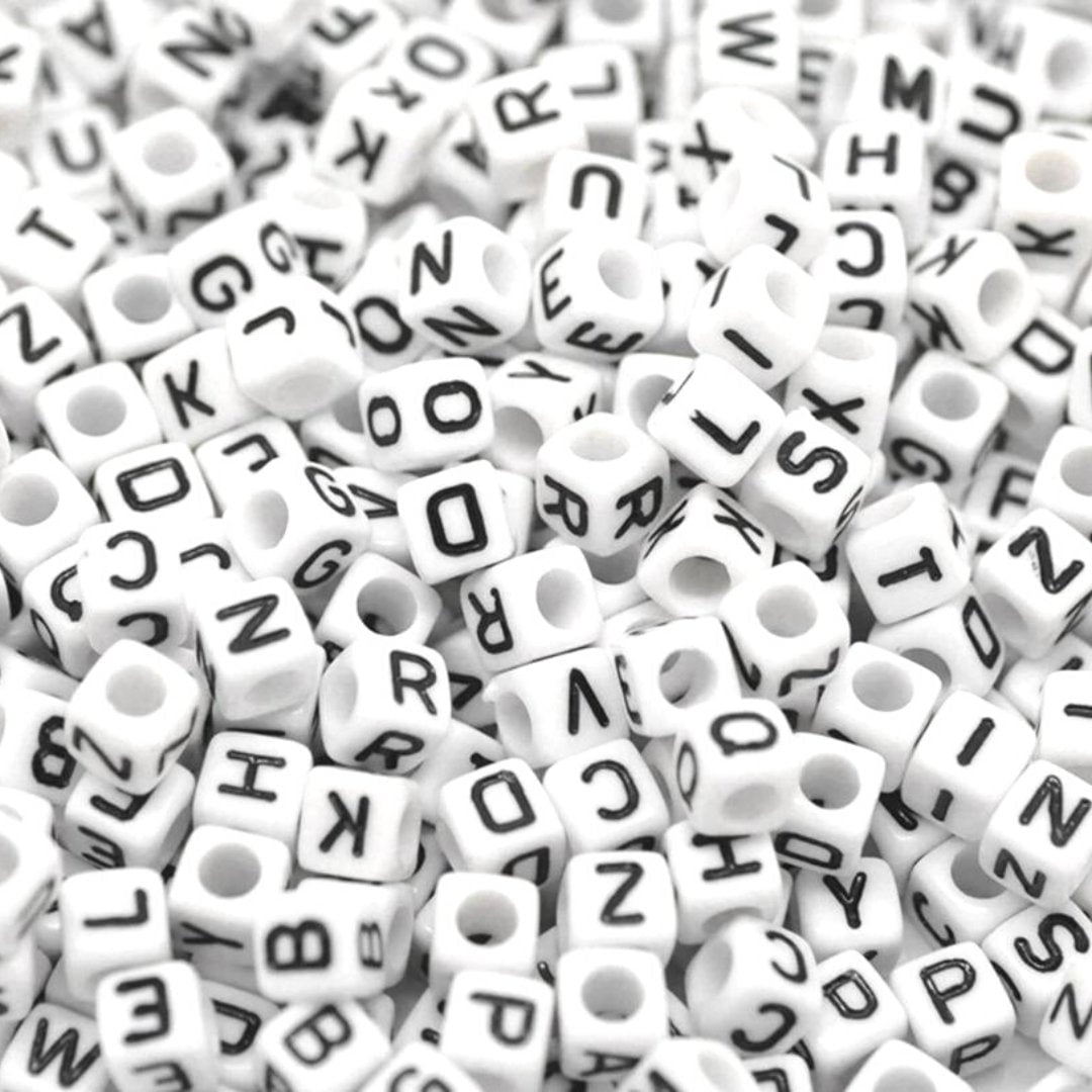 Letras Acrilicas Cuadradas 6mm Bisucrea